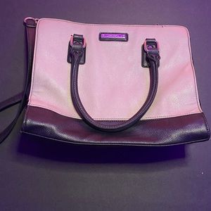 Nine west cream and black bag